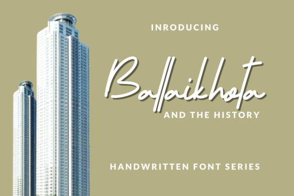 Ballaikhota: A Flowing Script for Web Design
