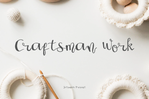 Craftsman Work Font for Business