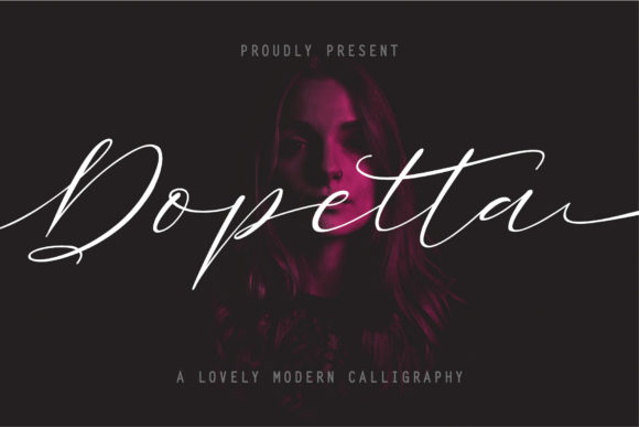 Dopetta: A Luxurious Handwritten Font