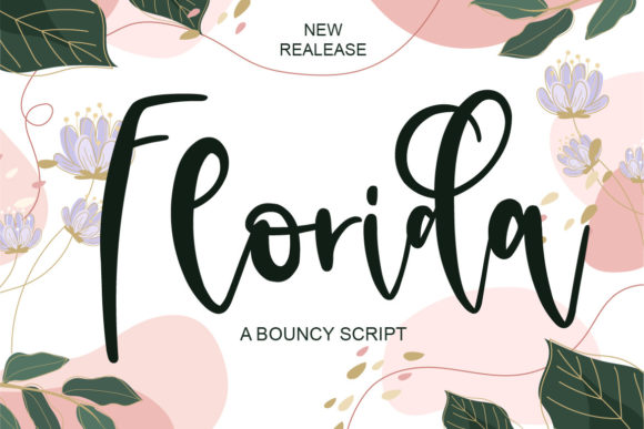 Florida Font: Elegant Script for Craft Projects
