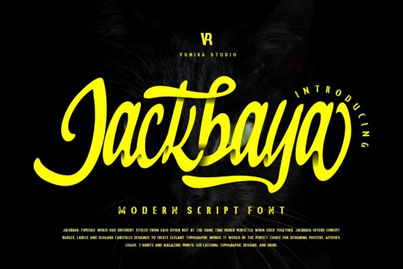 Jackbaya: A Stylish Script Font