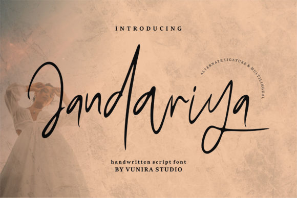 Jandariya: A Script Font for Real Projects