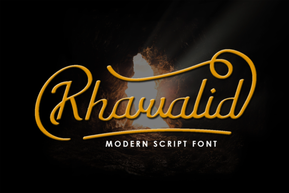 Khawalid: A Script Font for Professional Branding