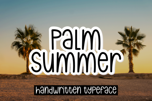 Palm Summer Font for Web Design