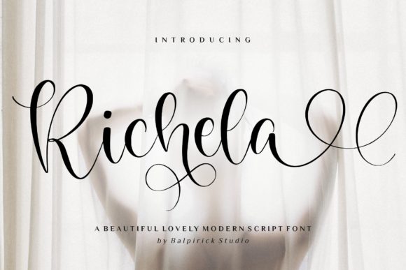 Richela: A Font for Romantic Campaigns