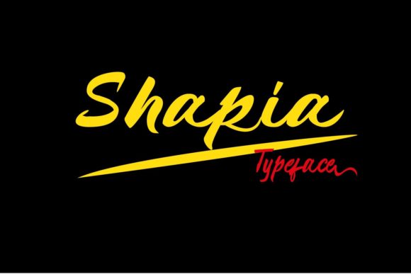 Shapia: A Handwritten Font for Creative Marketing