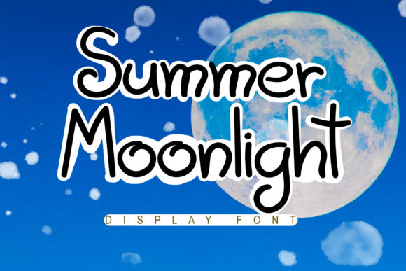 Summer Moonlight Font Review