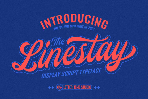 The Linestay: A Vintage Script for Stylish Design