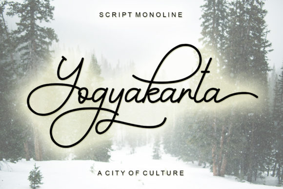 Yogyakarta: A Font for Creative Campaigns